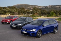 Volkswagen Golf Alltrack Golf GTD Variant und Golf R Variant